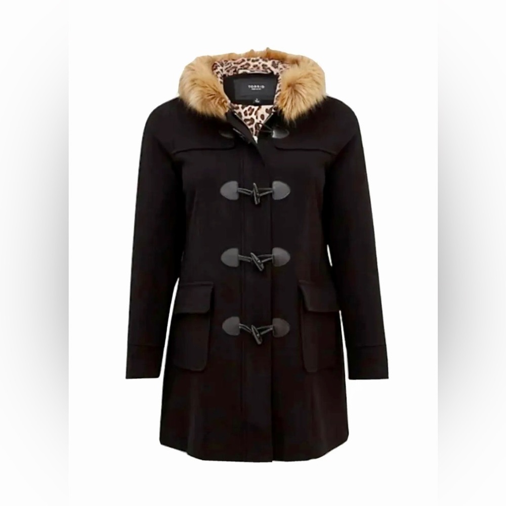 Torrid toggle coat, size 3,